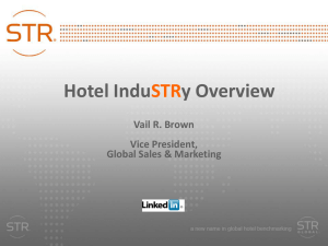 2011 STR: Hotel Industry Overview