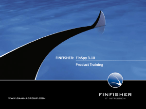 FinSpy-3.10-Product_Training