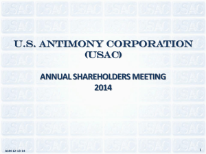 2014 Annual Shareholder