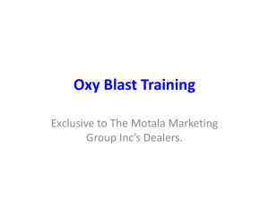 Oxy Blast Training