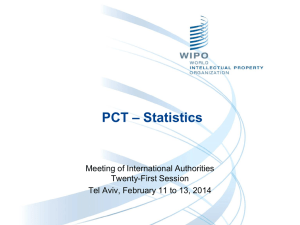 PCT – Statistics