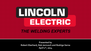 About Lincoln Electric