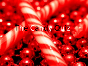 Candy Quiz - getrealmath