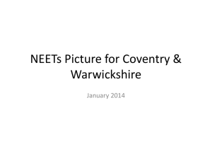 NEETs Picture for Coventry & Warwickshire
