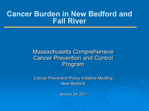 Burden of Cancer in Massachusetts, 2002-2006