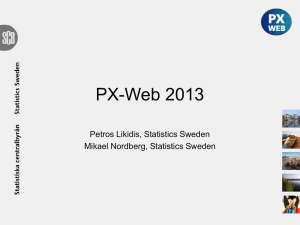 PX-Web 2013
