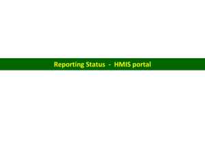 HMIS format - NRHM Manipur