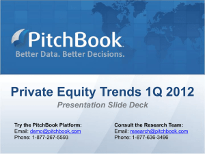 Greater Private Equity Trends 1Q 2012