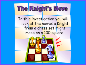 The Knight`s Move