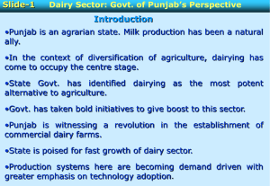 Slide-1 Dairy Sector