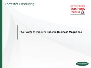 industry-specific magazines