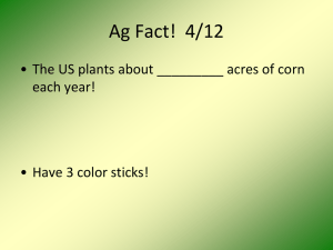 AG 11.10 - Agronomy