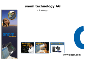 snom technology AG, Berlin, Germany