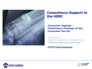 Presentation on Consumer Aspects