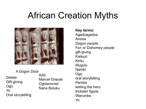 African Creation Myths