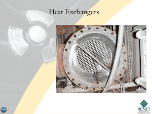 EO02 Describe the methods used to locate leaking heat exchanger