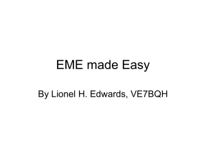 "EME made Easy" presentation