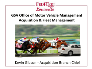 Acquisition & Fleet Management