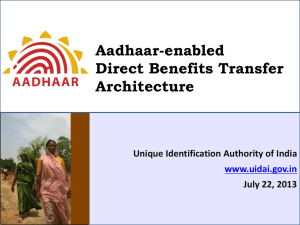 Aadhaar-enabled payments