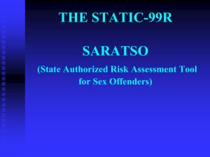 static-99r risk assessment