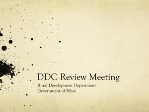 DDC Review Presentation of RDD