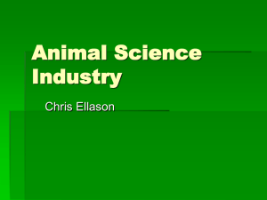 Animal Science Industry