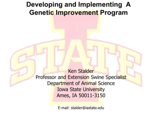 Lecture 4 Implementing a Genetic Improvement Program