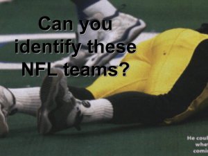 Do you know these NFL teams?