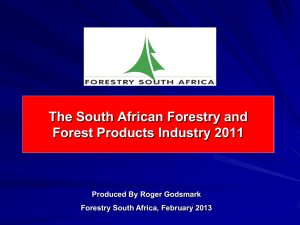 South African Forestry and Forest Products Industry Facts