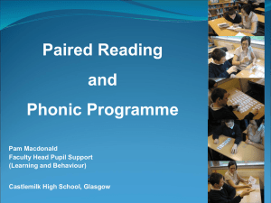 The Phonic Programme