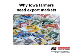 Iowa`s Exports