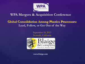 Blaige & Company - Western Plastics Association