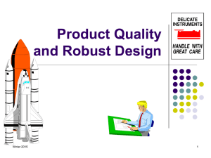 Product Quality - ECEN 490 Project Management Lectures