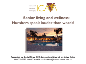 Senior living and wellness - International Council on Active Aging