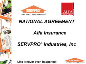 Alfa National Agreement PPT