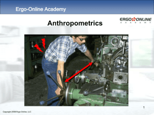11 Anthropometrics - Ergo