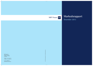 Markedsrapport – Desember 2013