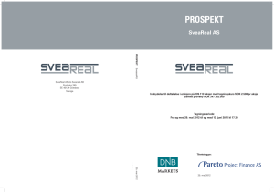PROSPEKT - SveaReal