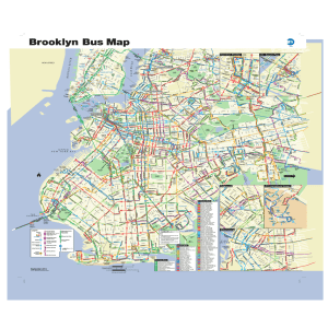 Brooklyn Bus Map September 2014