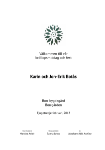Karin och Jon-Erik Botås