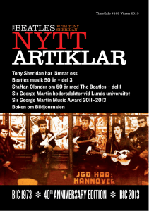 ARTIKLAR - Beatlesnytt.se