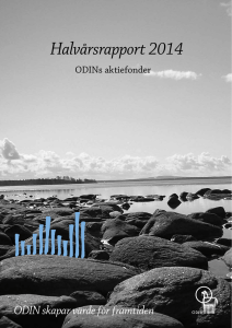 Halvårsrapport 2014