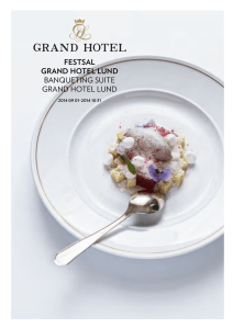 Festsal Grand Hotel lund Banqueting Suite grand Hotel lund