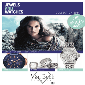 Bekijk brochure - Juwelier van Beek