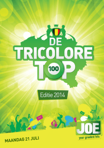 Tricolore Top 100 - Hitsallertijden