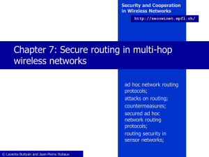 Chapter 7 - Security and Cooperation in Wireless Networks