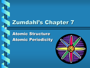 Zumdahl`s Chapter 7