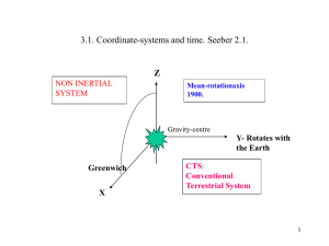 3. Geodætiske net og reference