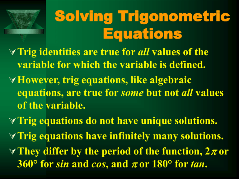 solving-trigonometric-equations