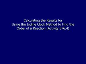 Calculating the results for activity EP6.4